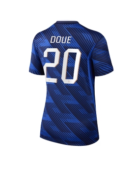 Billige Fotballdrakt Frankrike Desire Doue #20 Replika Hjemmedrakt Dame VM 2026 Kortermet Billige Fotballdrakt Frankrike Desire Doue #20 Replika Hjemmedrakt Dame VM 2026 Kortermet